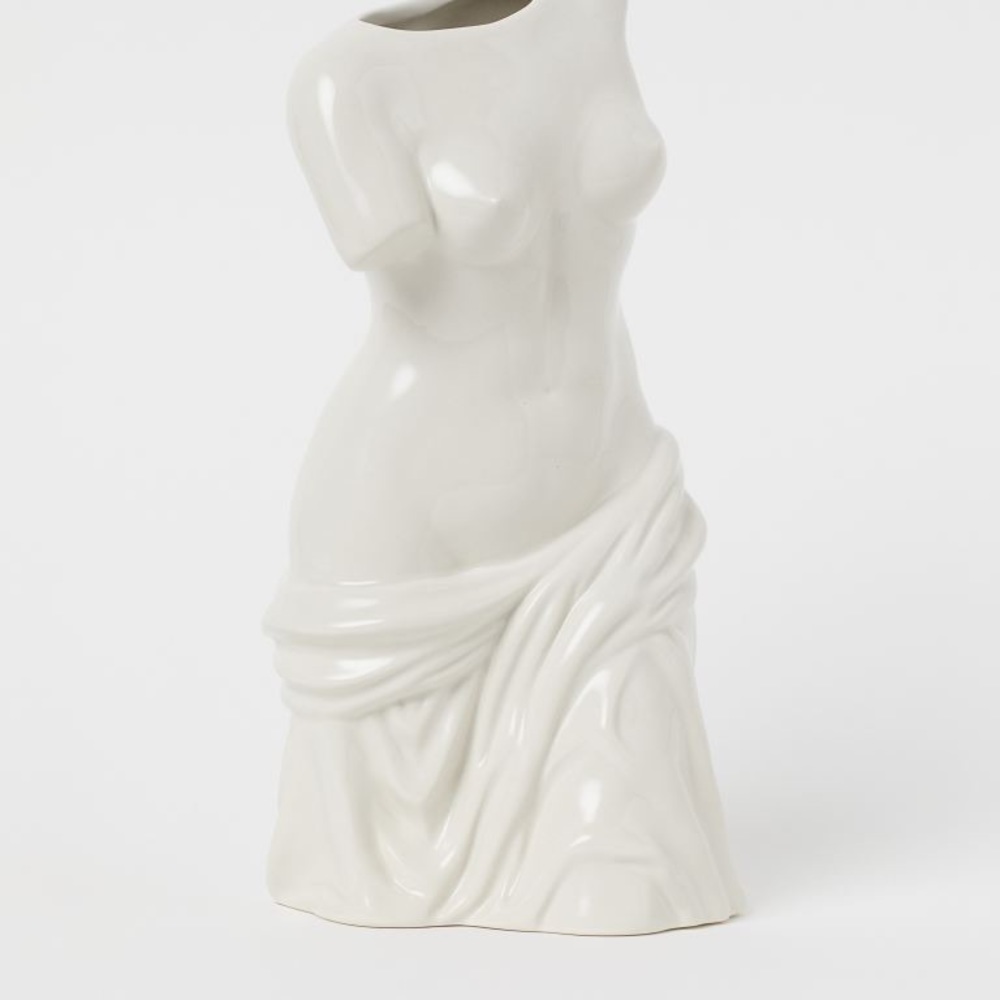 H&M Statue Torso Vase